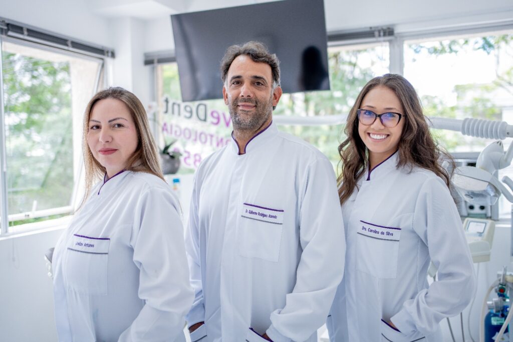 Consultório da clínica LiveDent no Bigorrilho, em Curitiba